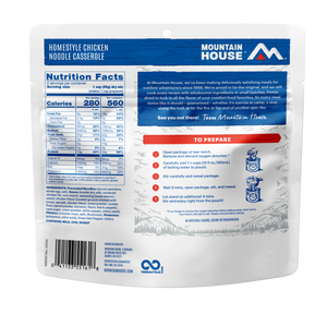 Homestyle Chicken Noodle Casserole freeze dried food - Mountain House