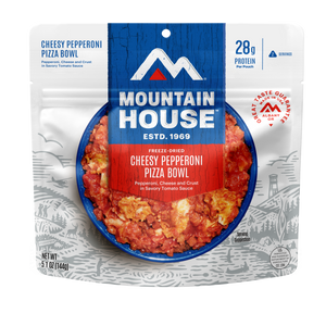 Cheesy Pepperoni Pizza Bowl freeze dried food - Mountain House