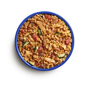 Mexican-Style Adobo Rice & Chicken freeze dried food in a pouch - Mountain House