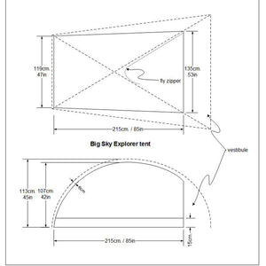 Big Sky Soul 2P tent - Ultra Light Bargain and BikePacking versions