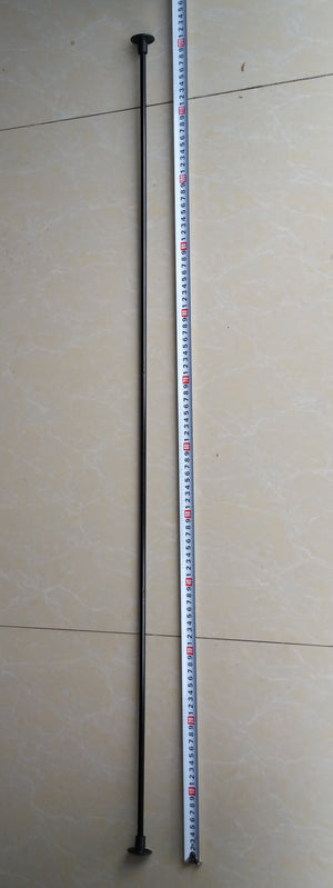 pole 120cm (47in) aluminum, 20cm (8in) folding length add-on