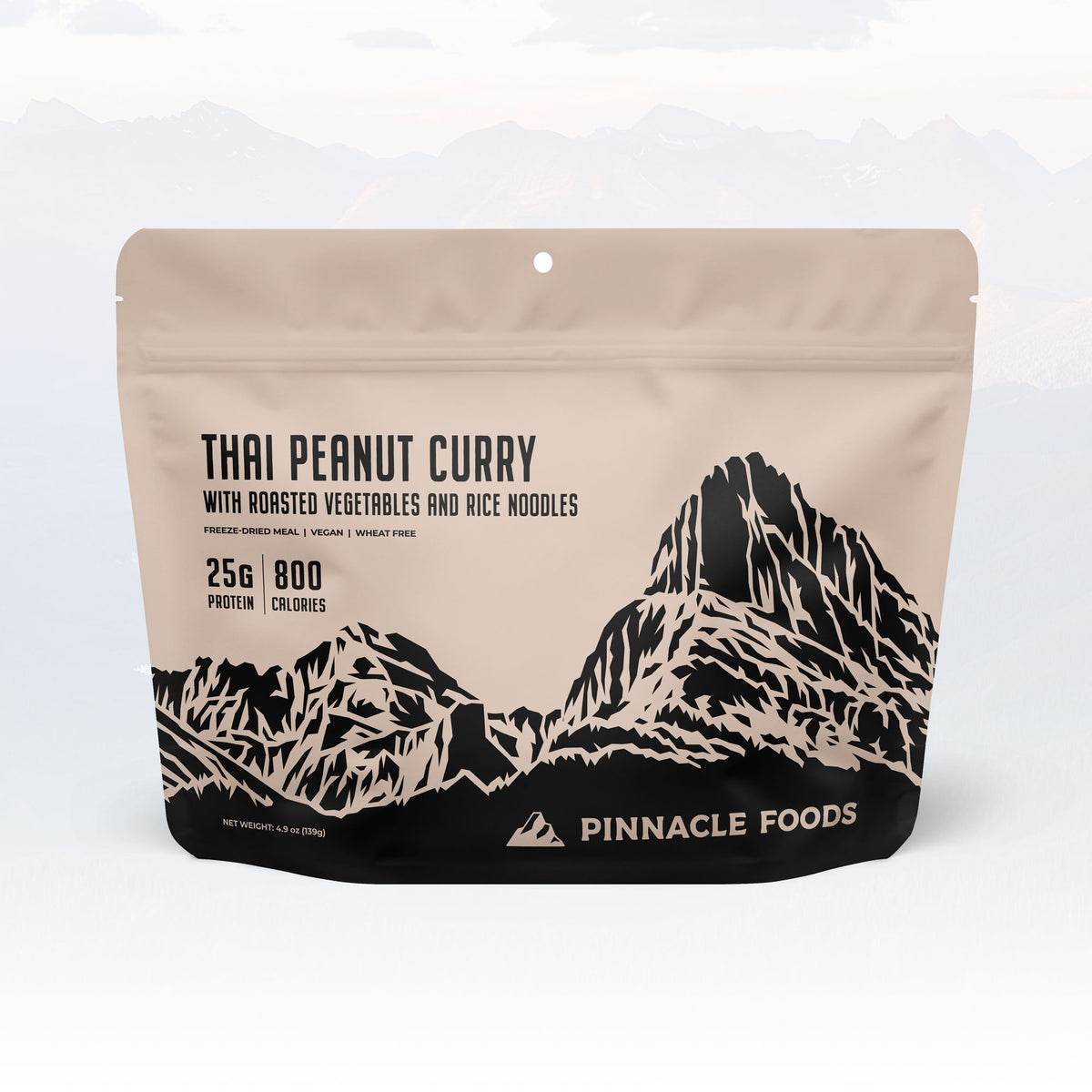Thai Curry with Vegetables and Noodles freeze dried food - Pinnacle Foods