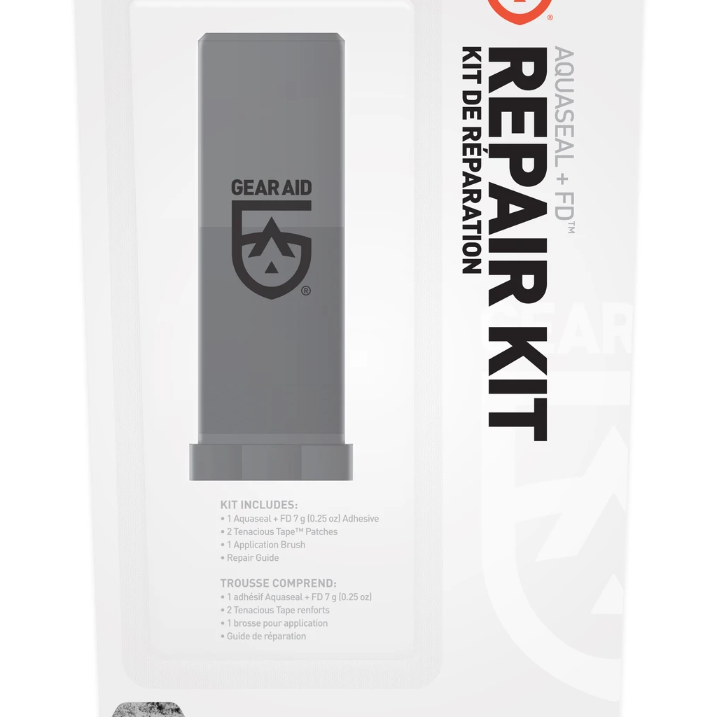 Gear Aid Aquaseal FD Repair Kit for air mattresses, inflatable pillows, and more