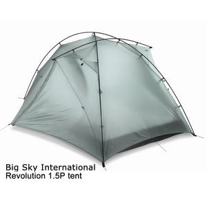 Big Sky telt KUN INNER, størrelser: 1P, 1Plus, 1,5P, 2P: Netting, pustende stoff